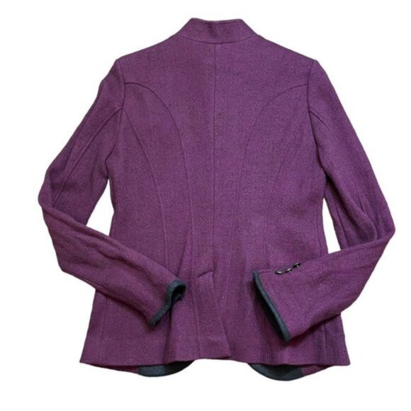 Schneiders Salzburg Melanie Red Blazer Wool Jacket Womens US 10 IT 44 - Picture 2 of 8